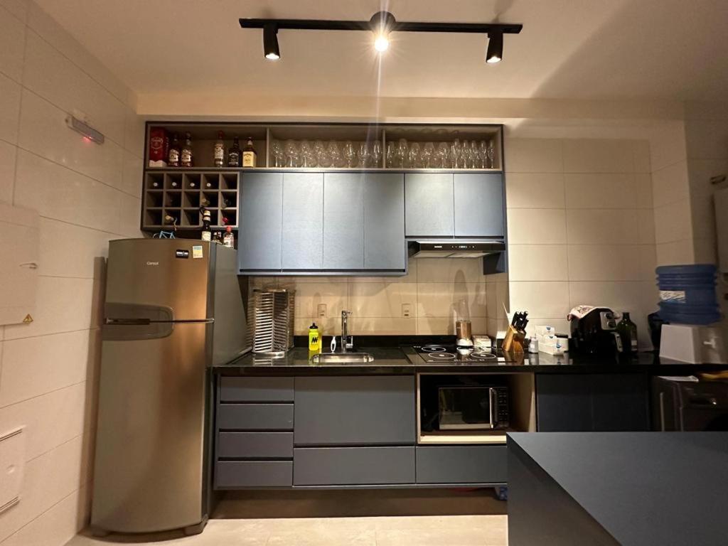 דירות Flat Vista Mar Em Santos מראה חיצוני תמונה